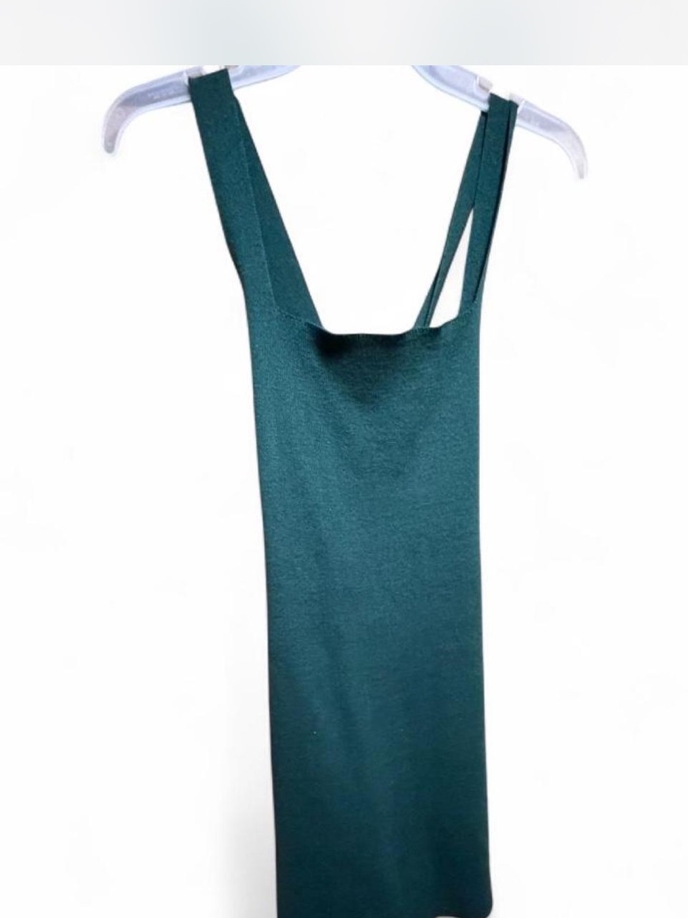 Women's Dark teal/green  knit mini dress